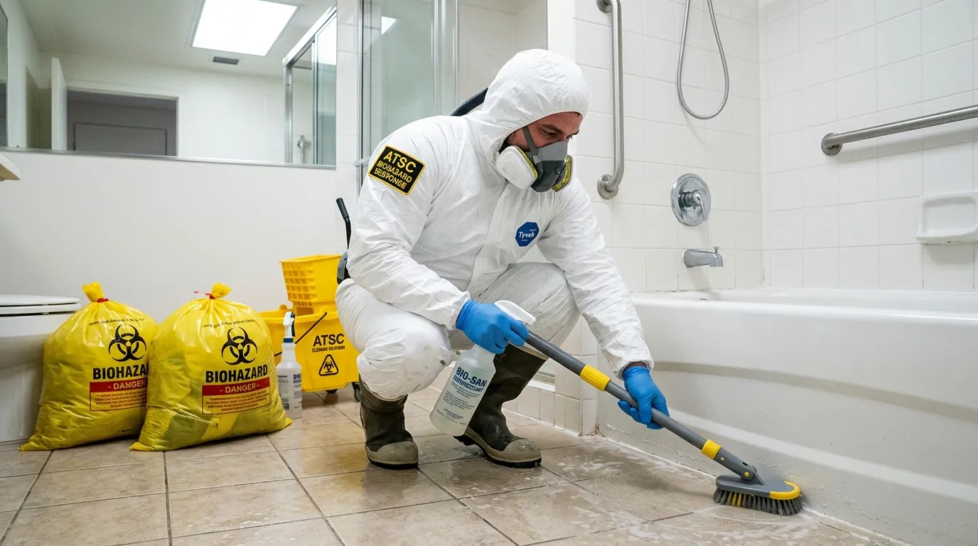 Decontamination equipment deployed for Blood Cleanup in Watauga